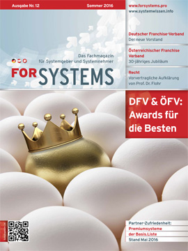 forSYSTEMS Nr. 12 Sommer 2016